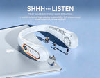 Portable Neck Fan – 5-Speed Hands-Free Personal Air Cooler