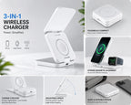 PMG Magnetic Wireless Charging & Folding Phone Stand
